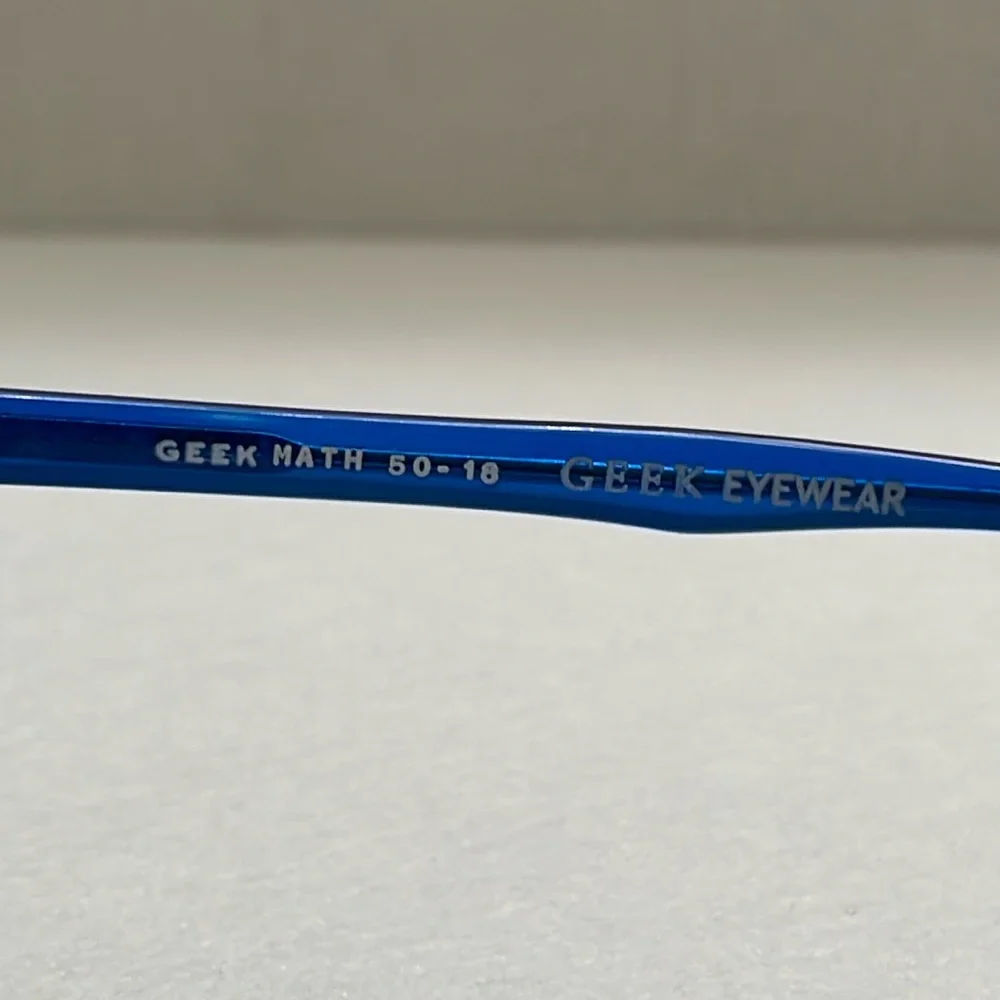 Geek Eyewear Frame Style: Math